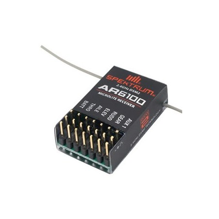 SPM6100 - SPEKTRUM AR6100 DSM2 MicroLite 6-Channel Receiver,