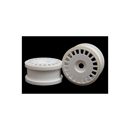 010205P0 - Half-Disc Wheel WHITE (for 140 & 155mm tires)