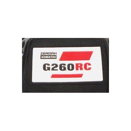 G260RC Pullstart Sticker