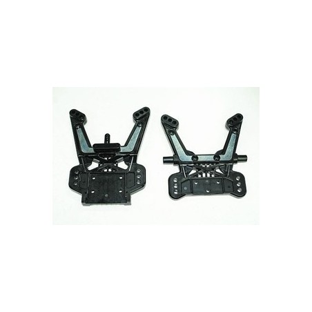 M100102P0 - Front long Shock tower (Inner & Outer Set)