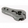 Aluminium Servo Arm 25Z (Kort) Grijs
