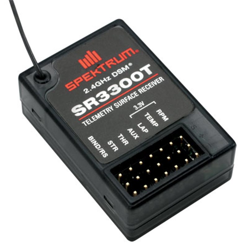 SPMSR3300T - Spektrum DSM 3CH Rx w/ Telemetry: Surface SPMSR3300T - Spektrum DSM 3CH Rx w/ Telemetry: Surface