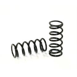 150110/8 - Black spring 2,5mm short 2u.
