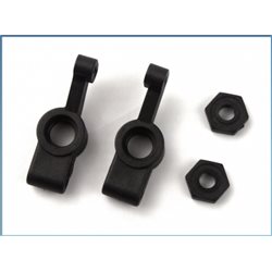120910 - Rear Hub Carriers + Hex Wheel-Adapter (each with 2p