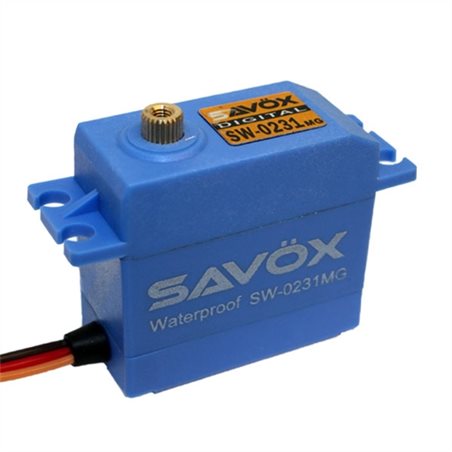 SW-0231MG - SAVÖX digital waterproof servo metal gear