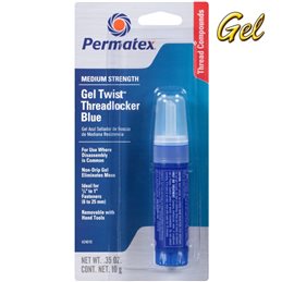 24010 - Permatex® Medium Strength Threadlocker BLUE Gel