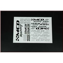 M-802-B-P-1 - Decal Set MCD Racing FACTORY TEAM