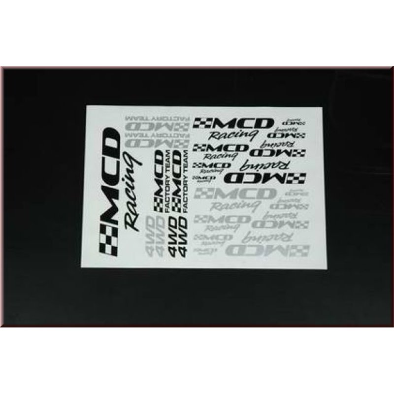 M-802-B-P-1 - Decal Set MCD Racing FACTORY TEAM